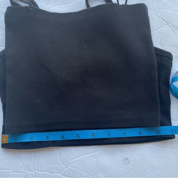 Lot of 2 Crop Tanks Zara Brandy Melville One Size - Picture 7 of 7